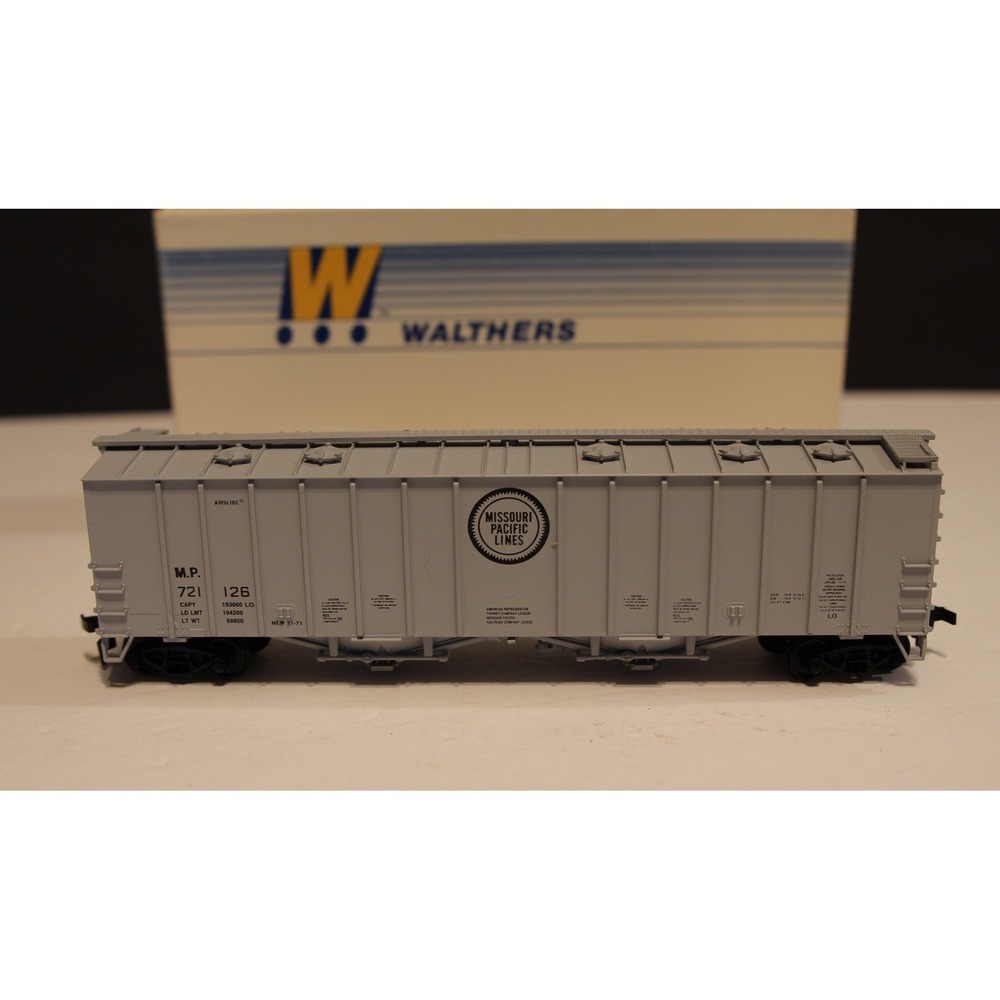 HO Walthers 50' Airslide Hopper Missouri Pacific Lines MP 721126 - 932-3654 (V)